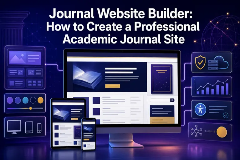 Journal Website Builder: How to Create a Professional Academic Journal Site